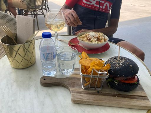 Lunch stop on the way home