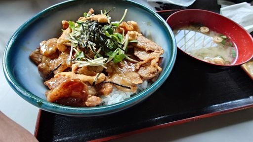 しろかわ　ベーコン丼肉大盛り