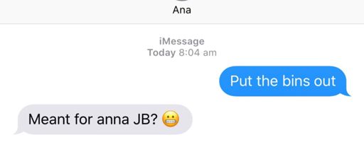 Then sent correction to wrong person