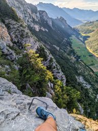 Via ferrata la falaise de Freissinières

