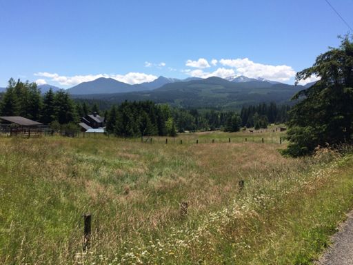 The scene at the top of Lost Mountain - gorgeous!