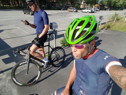 Jefla trött man blev