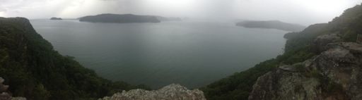 Rain curtain on its way north