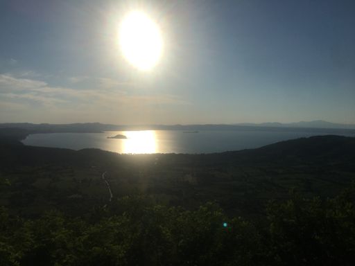 Bolsena from Montefiascone