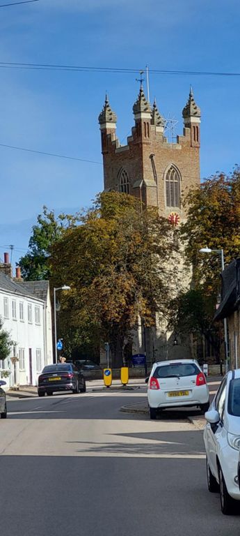 Grade I listed All Saints, Cottenham. Built 13th-17th C; restored 19th-20th C.  History: https://historicengland.org.uk/listing/the-list/list-entry/1127339  Fly-by: https://www.youtube.com/watch?v=J3OlX4iz-rw
