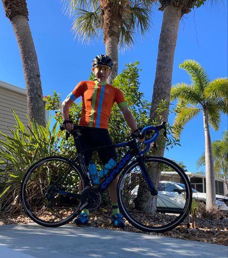 The high vis jersey.  Amazon.  Fits great.