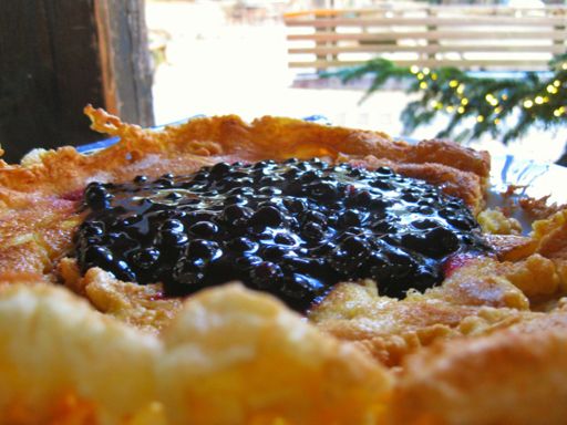 Heidelbeer Pfannkuchen. 👌