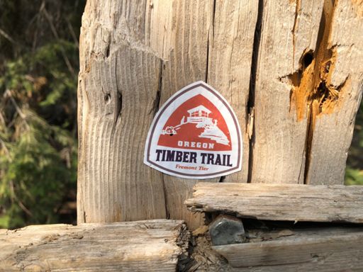 One of the few rare trail markers. Lots of route finding going on....