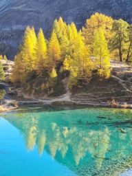 Pointe de Vouasson par le lac bleu et le glacier. Retour par le mont de l’étoile