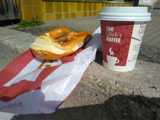 Der erste Coffee to Go meines Lebens!