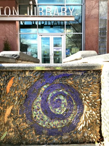 Down Stream by artist Martha Jackson Jarvis at 4200 Campbell Ave, Arlington, VA