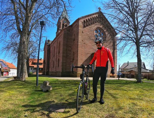 Wie immer Pause in Simmersfeld.