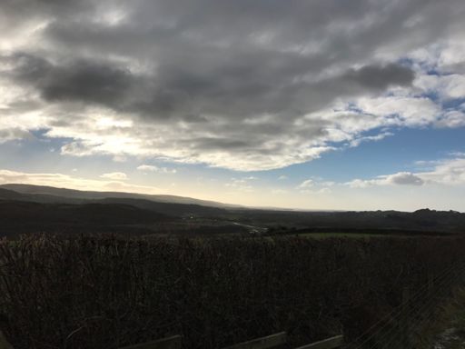 Looked cracking when I was doing a pee