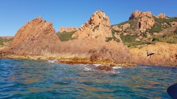 Paddle dans les calanques de l’Esterel