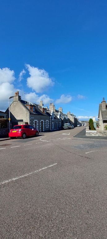 I noticed a chimney behind a house in South Deskford Street. A local resident said it was for a wood-turning factory, bending timbers for boat-building. https://portal.historicenvironment.scot/designation/LB23774