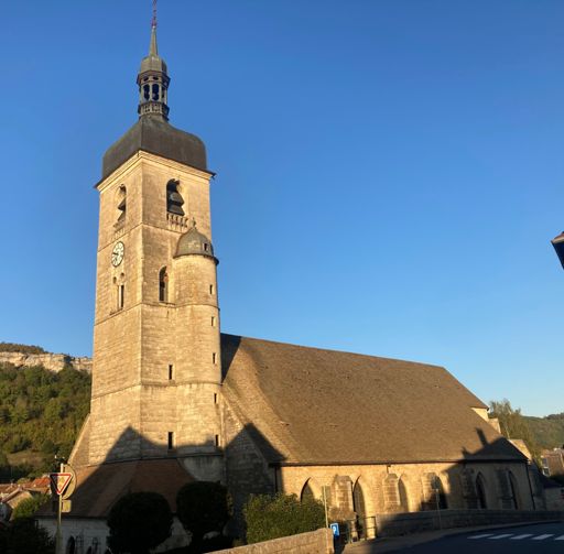 A Ornans belle église typique de la région