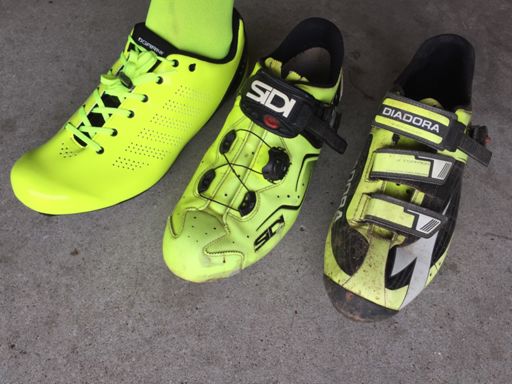 The “Shoevolution” of my cycling...