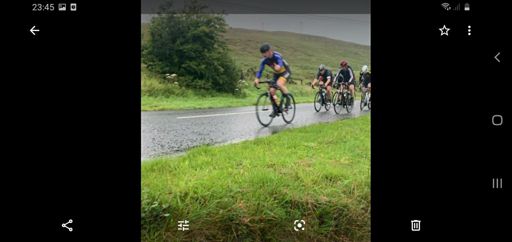 Top of scraghy. Towing everyone up.🤣