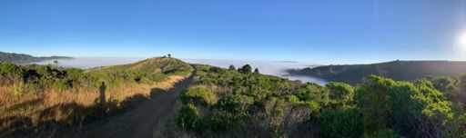 Sweeney Ridge descent on Baquiano