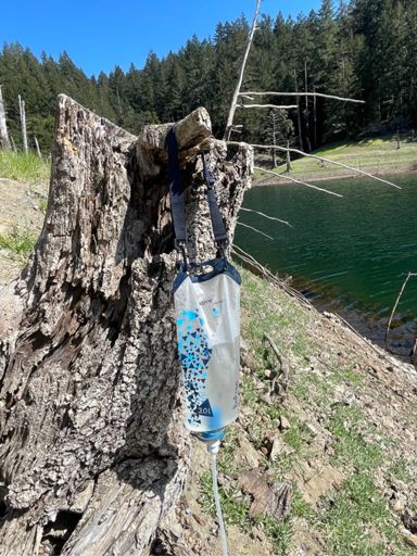 Filtering @ Kent Lake