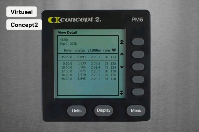 90min Zone2: 45min run / 45min Bike