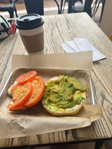 Cali Bagel and Capp from CJ Cappuccino Coffee House