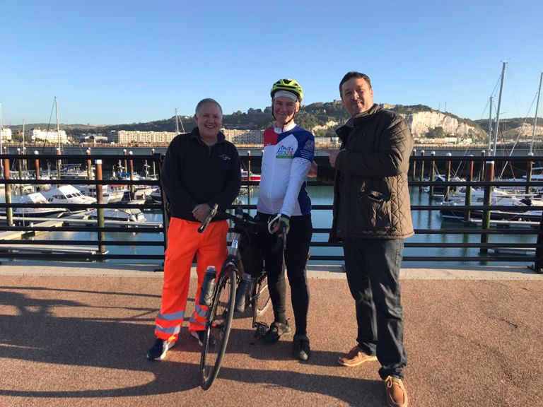 Jim ?, Ralph and Aaron Rees, foremen with Knights Brown, who managed the construction of Marina Curve we were on and the Outer Marina.  They were out checking their product.  I jubilantly exclaimed our achievement to them.  They shared and acknowledged us. We got talking, learning about their charity activities. They would publicise ours.