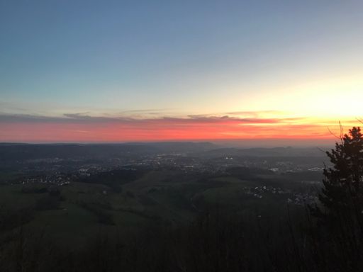 Blick von der ehemaligen Drachenschanze