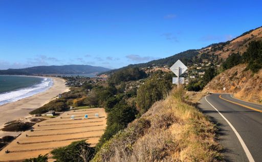 Stinson Beach on Highway 1