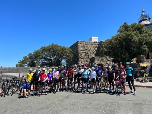 Many people had left already so doesn’t look like a ton of riders.