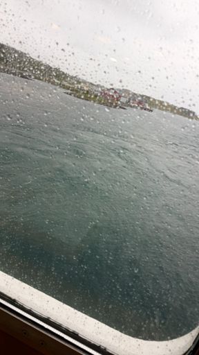 Startet dagen m fergetur fra Vega til Horn( ikke langt fra Brønnøysund)