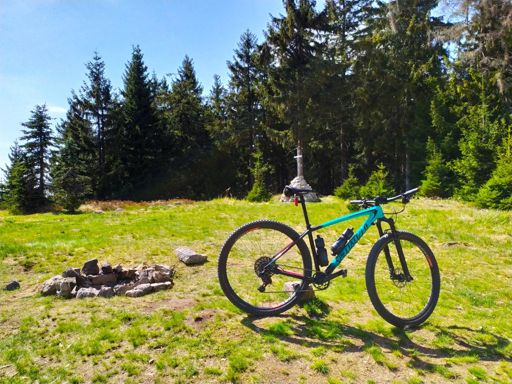 Lesný (983 m) The tallest peak of Slavkov Forest.