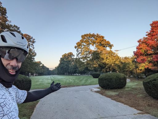 Loved this view out of Andover. On the next pic you can appreciate the undisturbed view LOL