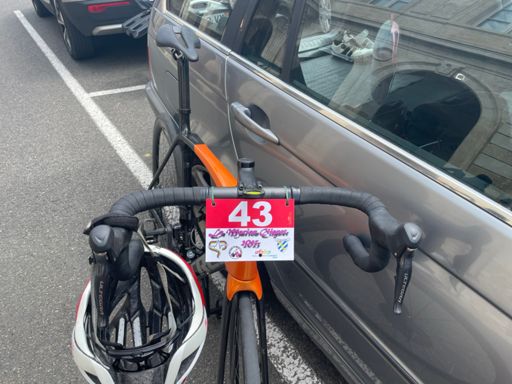 J’avais le bon dossard…je fais 43 au scratch