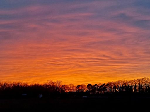 Saharastaub-Dämmerung