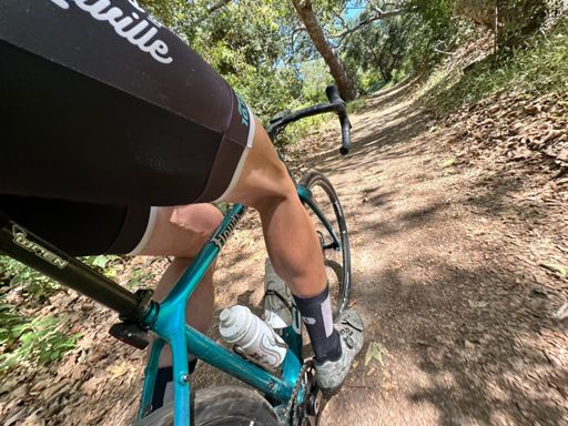 Trail is average condition 