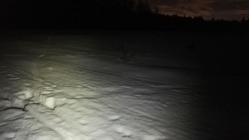 Наконец то едется по целине