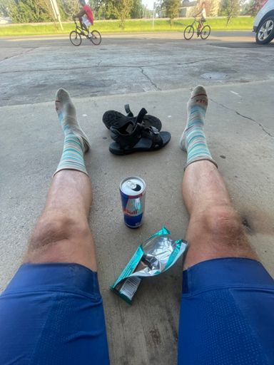 Resting in the heat, no escape