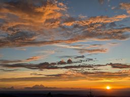 Magic sunset au Donon