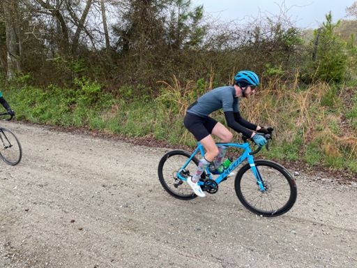 Chris had a larger prize in mind...KOM glory