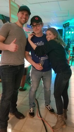 Sights from the Ol' Cabbage Rock show at Budd's last night.  3 big league cyclists, right here... ⬆️                   ⬆️                        ⬆️