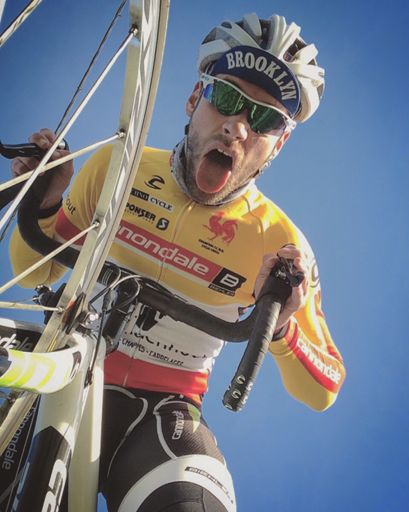 Trying not to vomit after taking a crown to the little cannibal Wout Van Aert ??