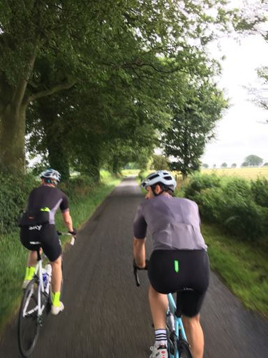 10kms of hill tops - stunning