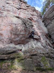 Escalade Pierre de la Roche Taintrux