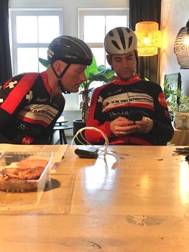 Eerst nog even klooien met routes