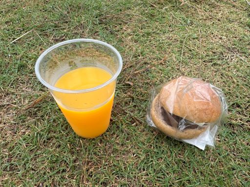 第1エイド　大角海浜公園
あんバター