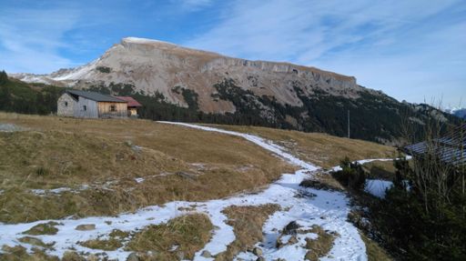 Blick Richtung Hoher Ifen