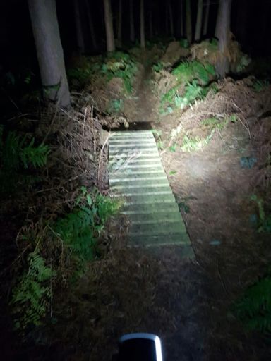 Drop off near conservation area