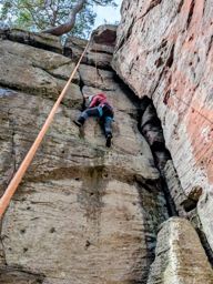 Escalade Pierre de la Roche Taintrux