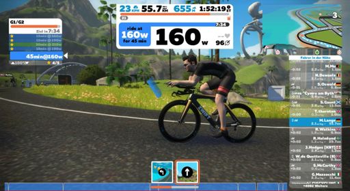 Also da reicht es aber auch... Aua... Der Po will nicht mehr. *Lach